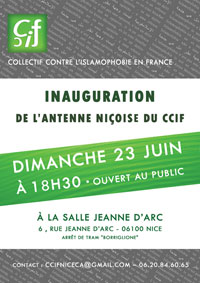 Inauguration de l’antenne niçoise du CCIF