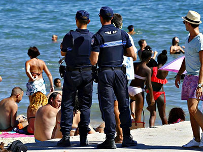 Burkini à Cannes