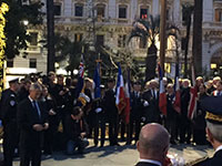 Hommage aux victimes belges