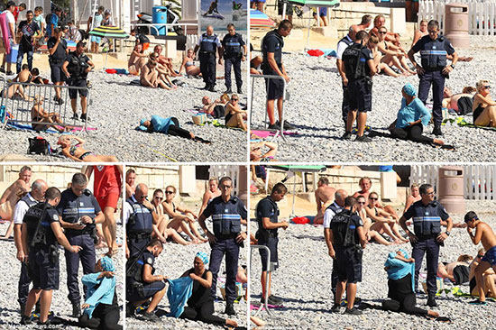 Burkini à Nice