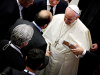 Avec le pape François au Vatican