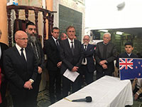 Hommage aux victimes de Christchurch